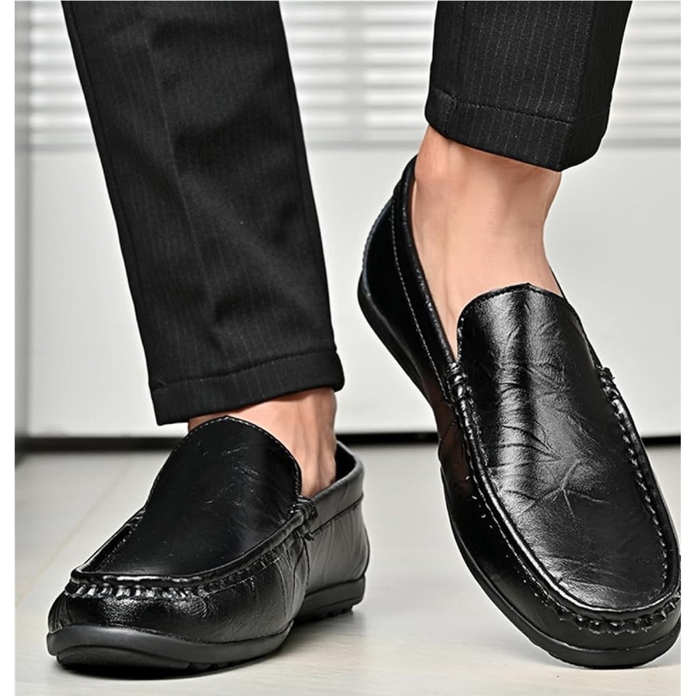 Mens Fashion Loafers Driving Moccasins Slip On Comfort Casual Shoes Sz 7.5 NEW - Picture 12 of 16